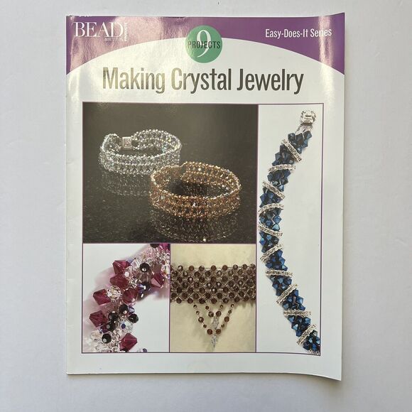Making Crystal Jewelry The Basics of Bead Stringing Fun Fashion Jewelry Set of 3 - Picture 2 of 12